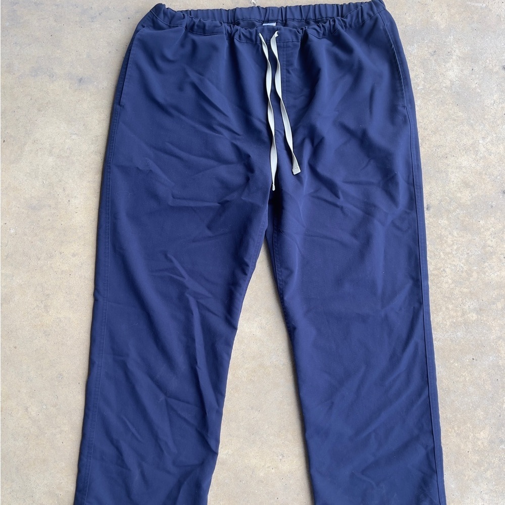 FIGS Scrubs Women Set Navy XXL Catarina Top XL Kade Cargo Pants - Picture 2 of 11